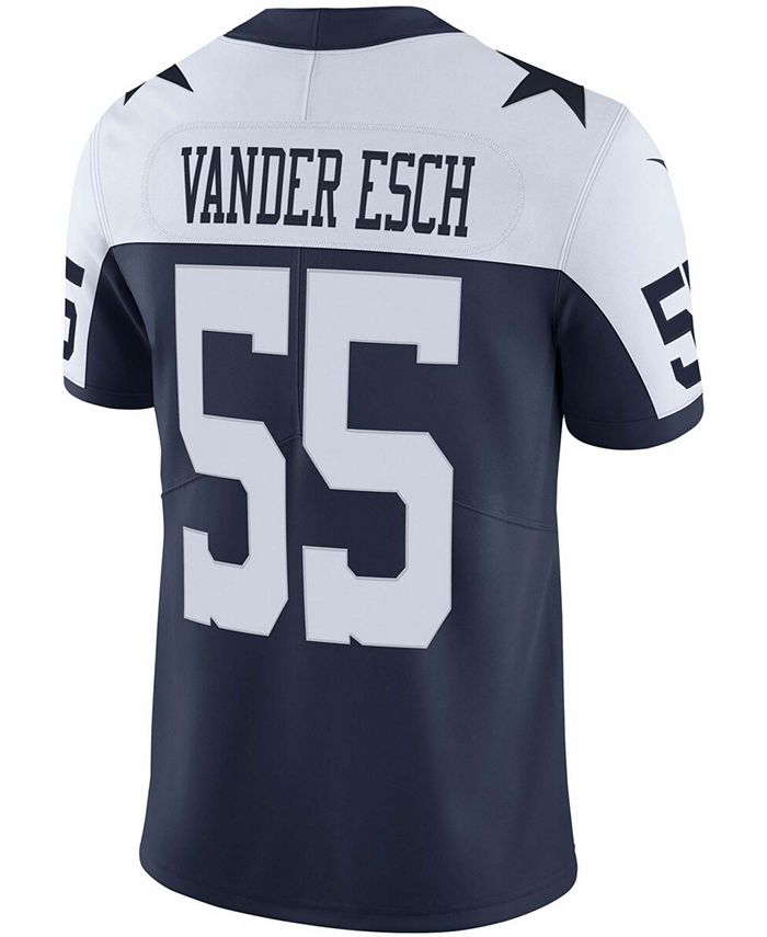 Nike Men's Leighton Vander Esch Navy Dallas Cowboys Alternate Vapor ...