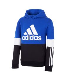 Big Boys Colorblock 3-Stripes Pullover Hoodie