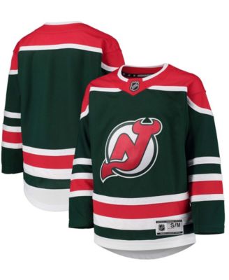 Youth Boys and Girls Green New Jersey Devils 2020/21 Special Edition Premier Jersey