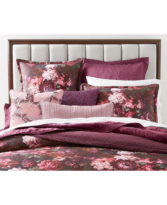 Hotel Collection Dutch Floral Comforter, Full/Queen, Created for Macy's