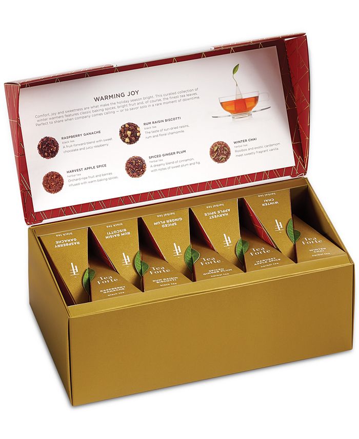 Tea Forte Warming Joy Holiday Tea Presentation Box Macy's