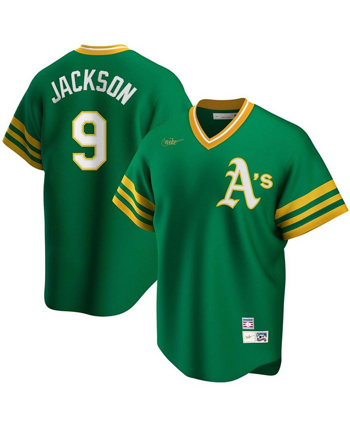 Nike Men's Reggie Jackson Kelly Green Oakland Athletics Road Cooperstown  Collection Player Jersey - Macy's
