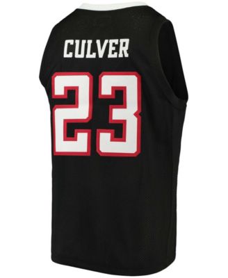 Men's Jarrett Culver Black Texas Tech Red Raiders Alumni Basketball Jersey