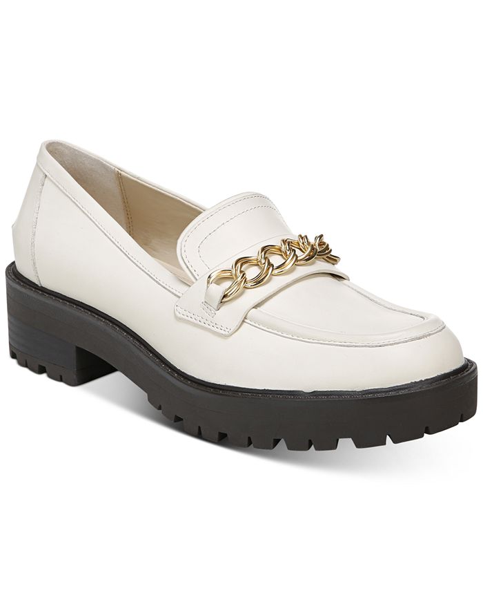 Sam Edelman Taelor Chained Lug-Sole Loafers Reviews Flats - - Macy's