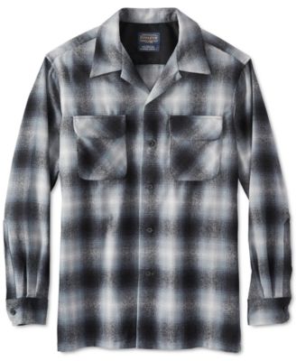 Pendleton Men's Plaid Wool Board Shirt 