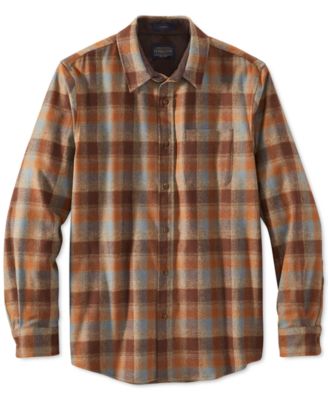 Pendleton Men's Lodge Plaid Wool Shirt 