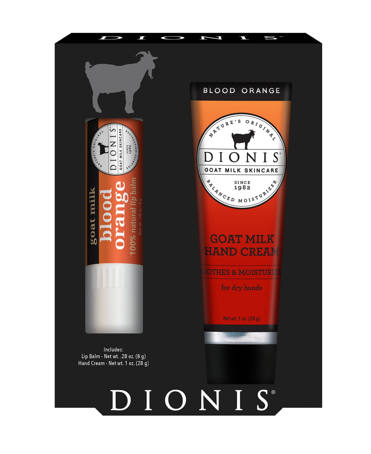 Dionis Blood Orange Lip & Hand Set, 2 Piece