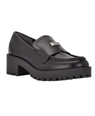 womens calvin klein loafers