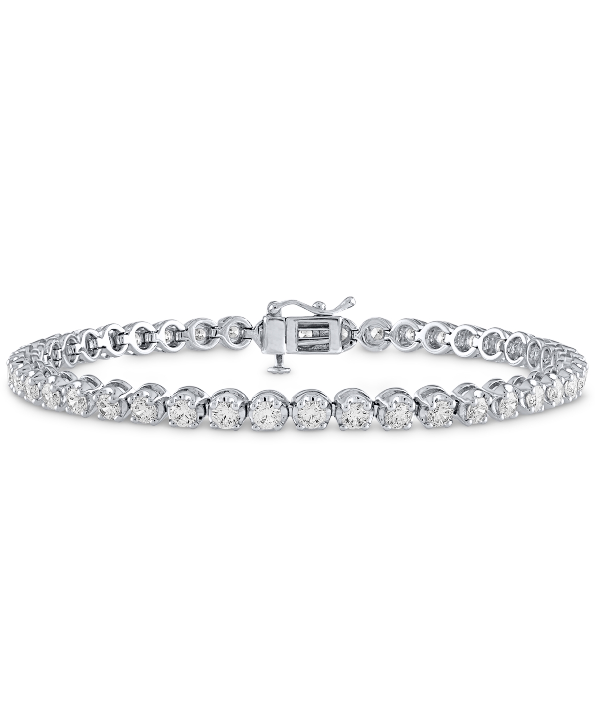 Igi Certified Diamond Tennis Bracelet (6 ct. t.w.) in 14k White Gold or 14k Yellow Gold - White Gold