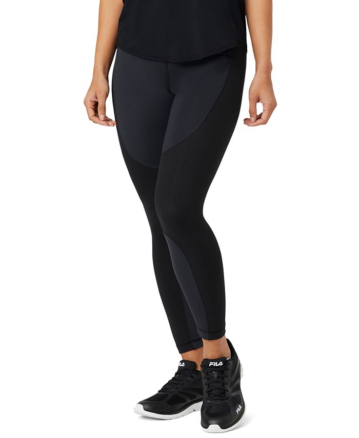 Fila Women's Forza Textured Leggings & Reviews Pants & Capris - - Macy's