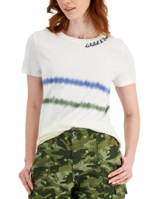 Style & Co - Cotton Tie-Dyed T-Shirt
