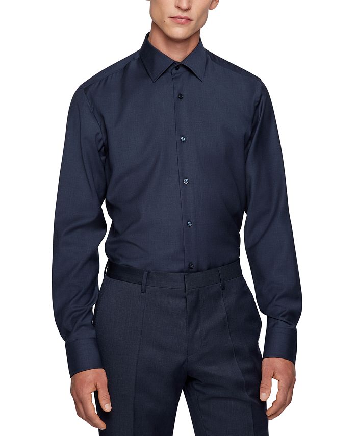 Hugo Boss Men's SlimFit Shirt Macy's