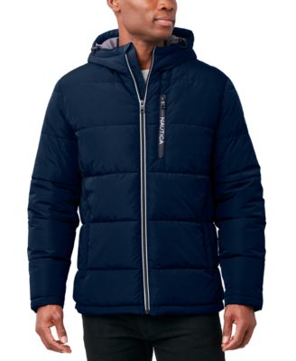 Nautica - Men's Hooded Puffer Jacket