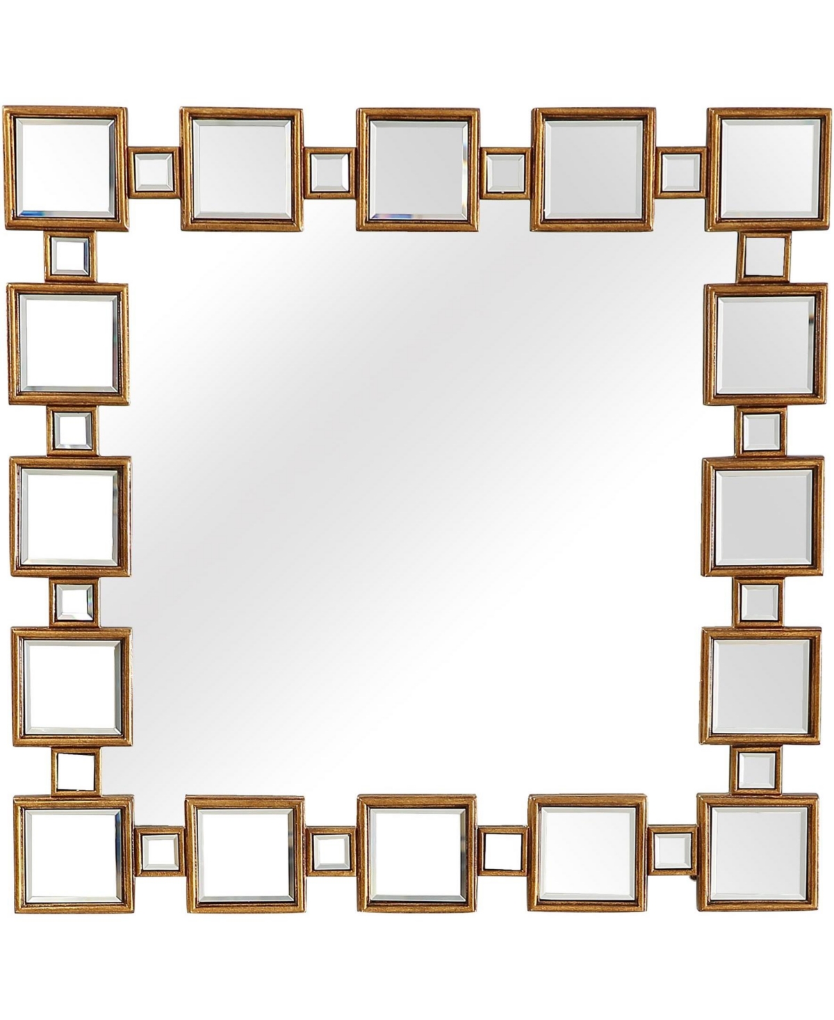 Orion Wall Mirror - Antique Gold-Tone