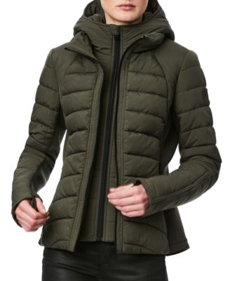 bernardo green jacket