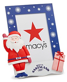 Santaland 4" x 6" Santa Photo Frame, Created for Macy's