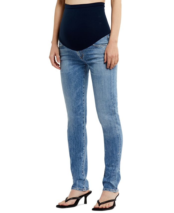 Citizens of Humanity Cotton Racer Skinny Maternity Jeans Macy's