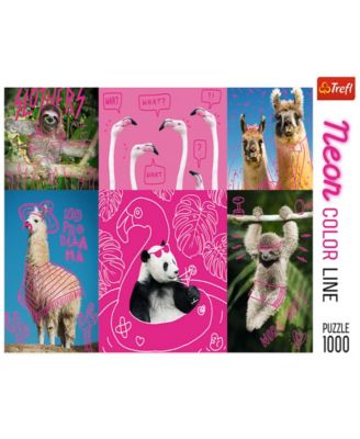 Jigsaw Puzzle Crazy Animals, 1000 Pieces
