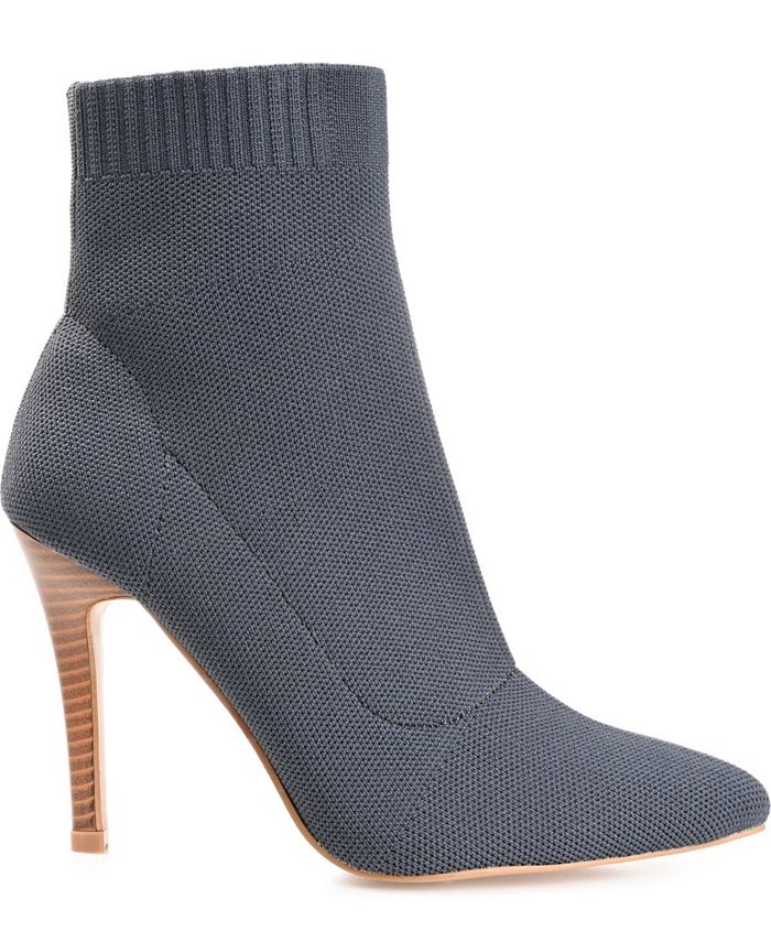 Journee Collection Women's Milyna Knit Booties - Macy's