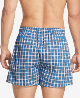 Men's 3-Pack Classic Printed Cotton Poplin Boxers