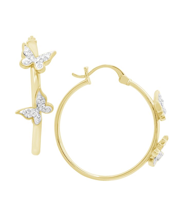 Macys butterfly earrings clearance