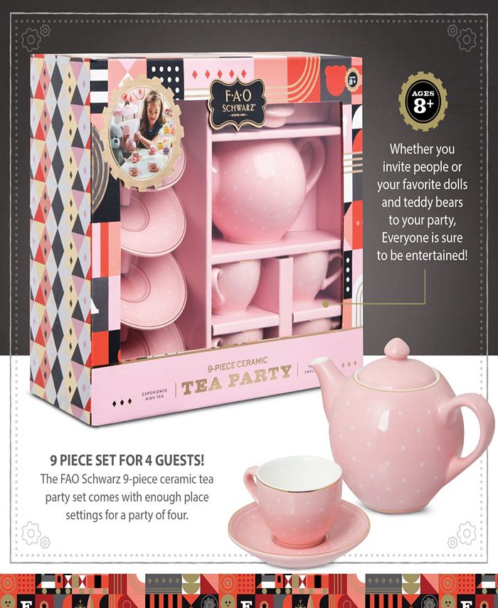 fao toy ceramic tea set