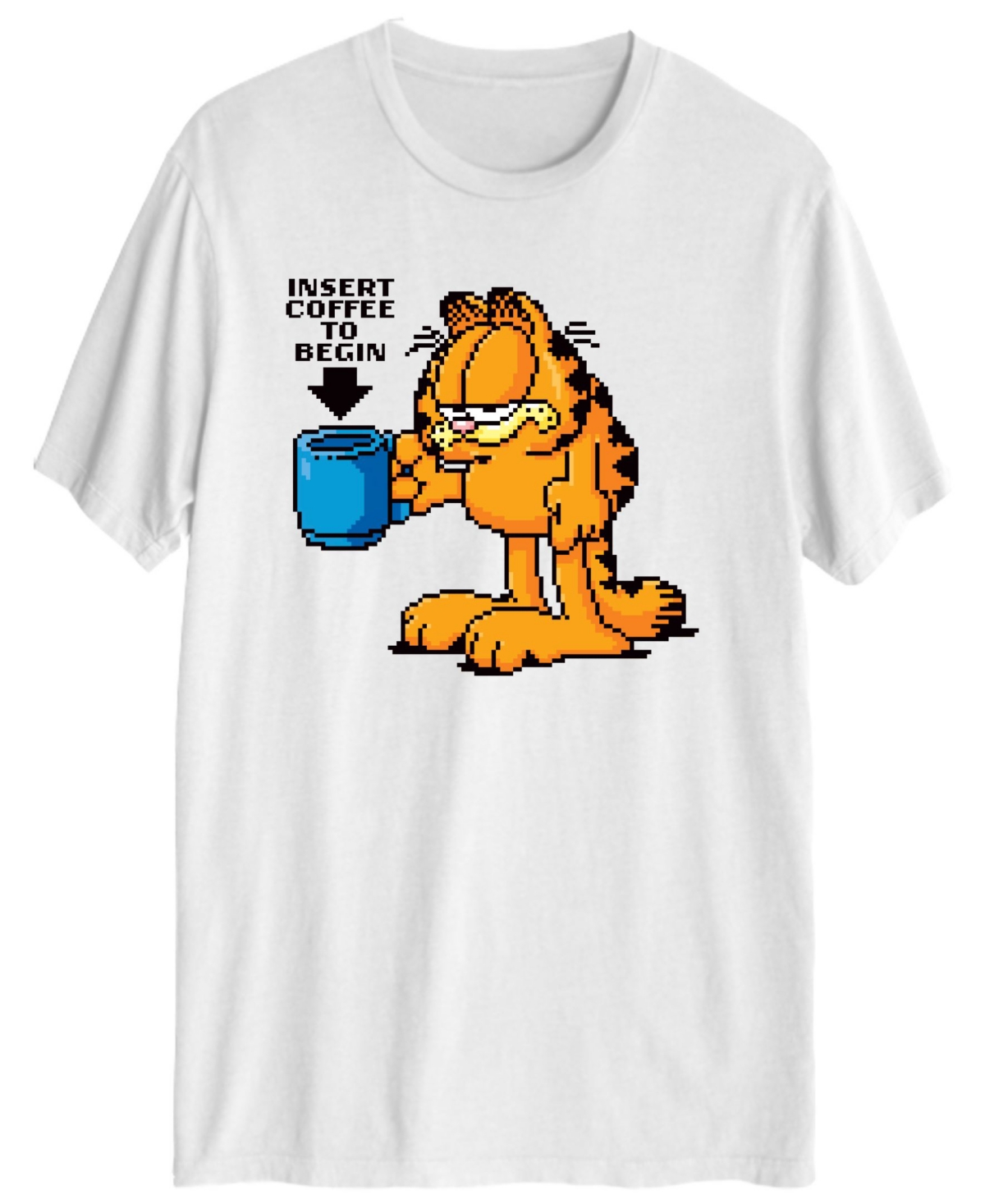 Hybrid Apparel Men's Insert Coffee Graphic T-shirt