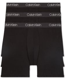 Men's 3-Pk. Luxe Pima Cotton Stretch Boxer Briefs