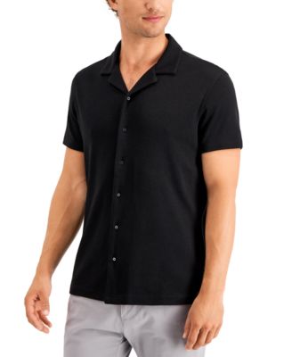 macys mens button down short sleeve shirts