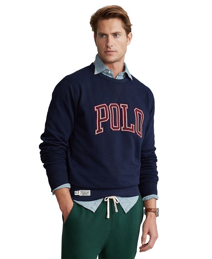 Polo Ralph Lauren Men's RL Fleece Logo Sweatshirt & Reviews - Hoodies &  Sweatshirts - Men - Macy's
