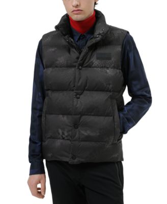 hugo boss mens puffer vest