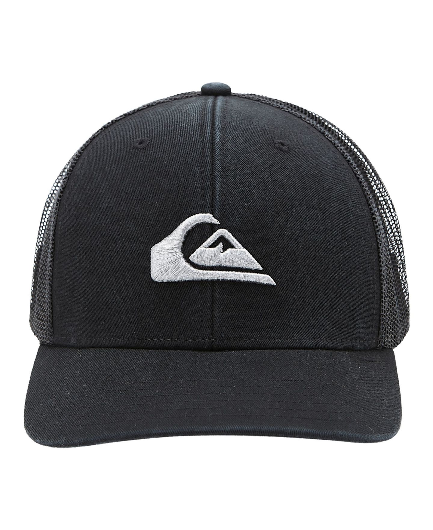 Мужская кепка Quiksilver Grounder Trucker Hat, цвет: Чёрный — фото 3