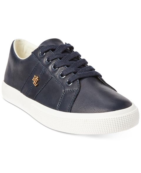 Женские кроссовки Lauren Ralph Lauren Janson Lace-Up, цвет: Тёмно-синий