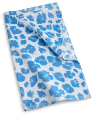 Whim by Martha Stewart - Leopard Yarn-Dyed Bath Towel