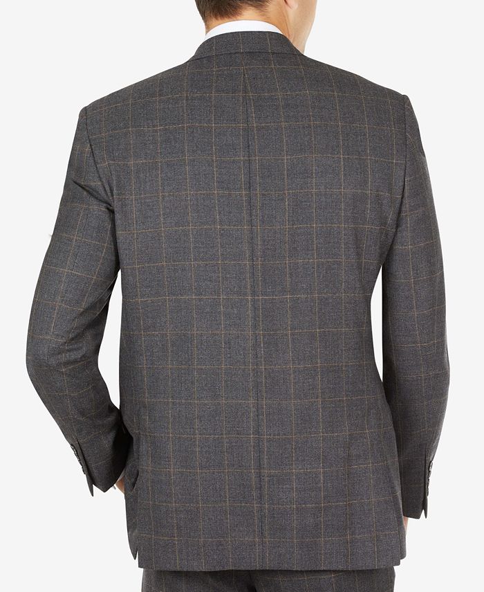 Lauren Ralph Lauren Men's Wool Flannel Classic-Fit Suit Jacket - Macy's