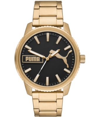 puma gold watch