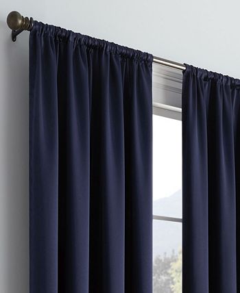 Eclipse Thermapanel Solido Pannello Termico Per Finestra, River Blu, 63x54 Cm, Tessuto Drapeable 100% Poliestere, Lavabile