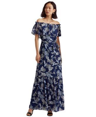 ralph lauren maxi dress macy's