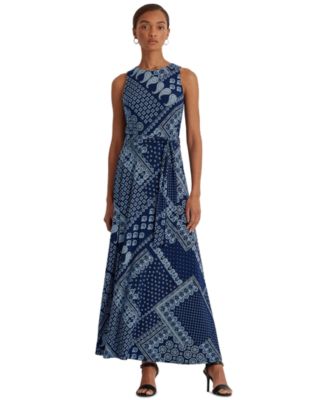 ralph lauren jersey maxi dress