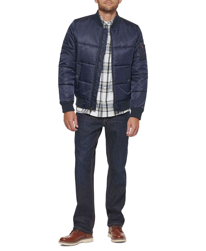 Levi's Men's Quilted Puffer Bomber Jacket & Reviews Coats & Jackets