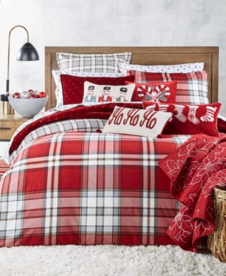 flannel duvet cover holiday