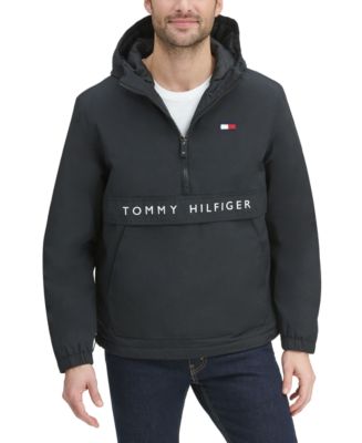 Tommy Hilfiger Men's Performance Taslan Popover Hooded Jacket - Macy's