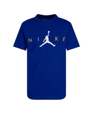 Jordan Big Boys Jump Man by Nike Logo Graphic T-shirt - Macy's