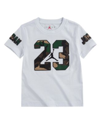 Big Boys Short Sleeves Woodland Camo 23 