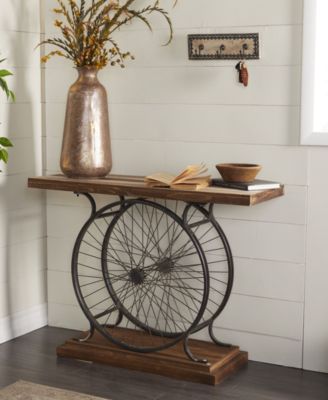Rosemary Lane Industrial Console Table