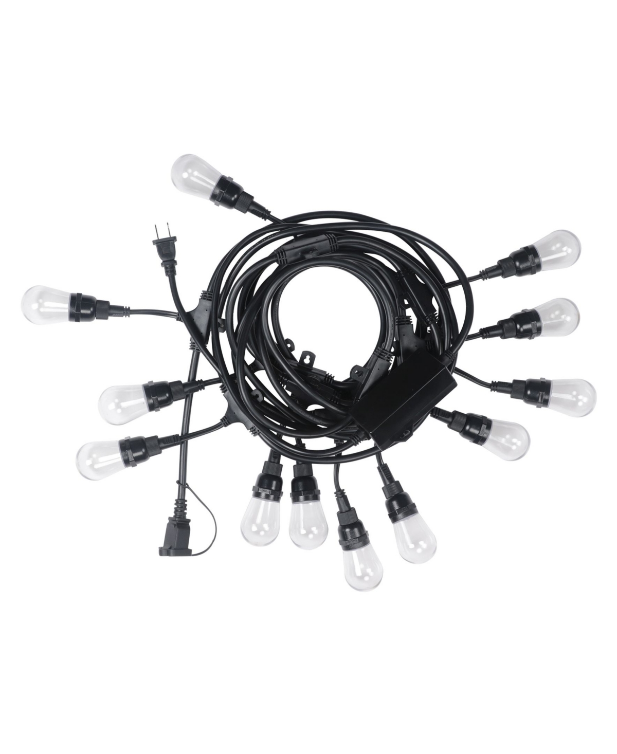 Honeywell 36' Acrylic Filament 18 Bulbs Led String Light With Bluetooth ...