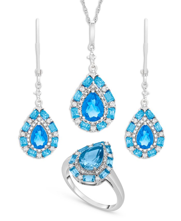 Macy s Blue Topaz Multi Gemstone Jewelry Collection Macy s