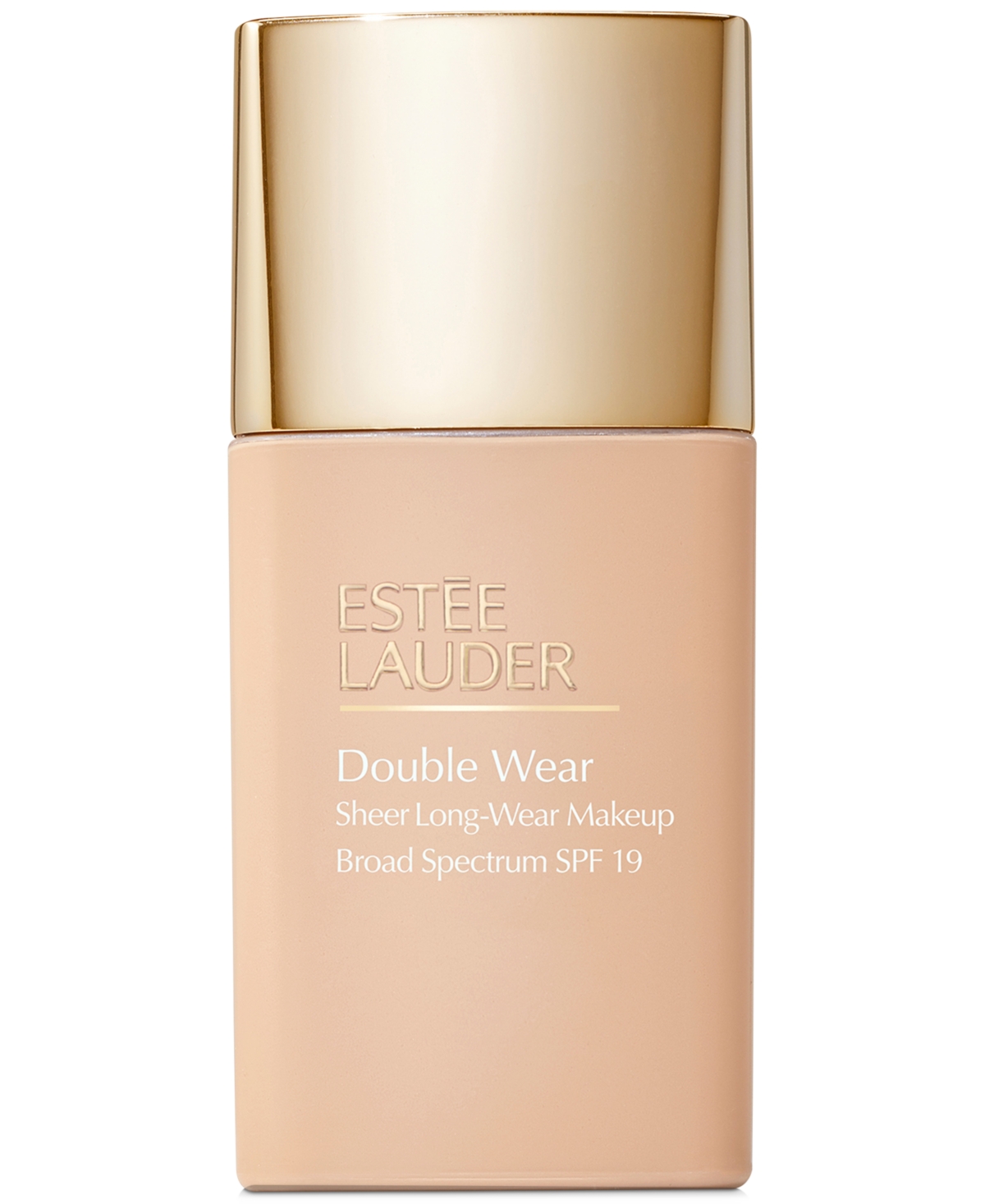 Estée Lauder Double Wear Sheer Long-wear Foundation Spf19, 1 Oz. In N Ecru - Light With Neutral Rosy Underto