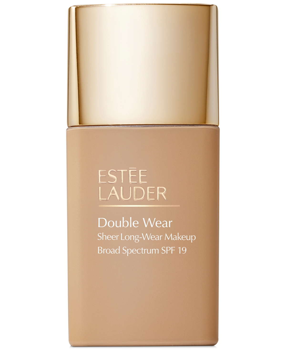 Estée Lauder Double Wear Sheer Long-wear Foundation Spf19, 1 Oz. In W Dawn - Light Medium With Warm Peach Un
