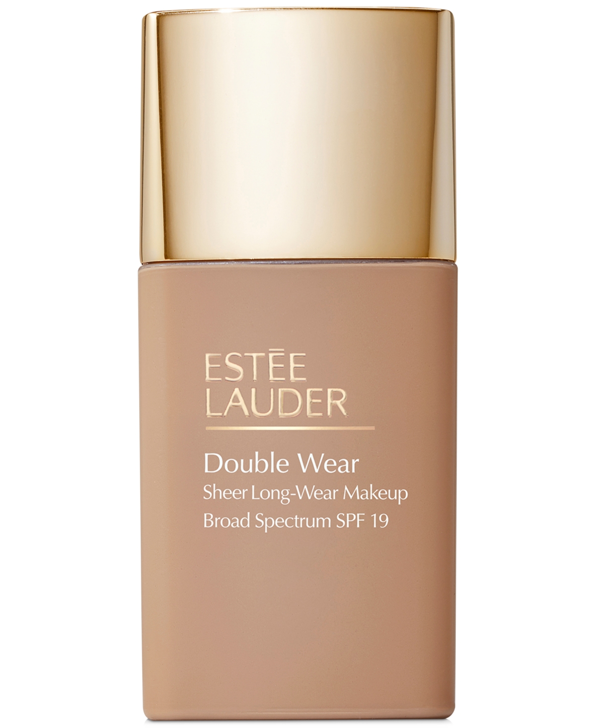 Estée Lauder Double Wear Sheer Long-wear Foundation Spf19, 1 Oz. In C Pebble - Medium With Cool Rosy Underto